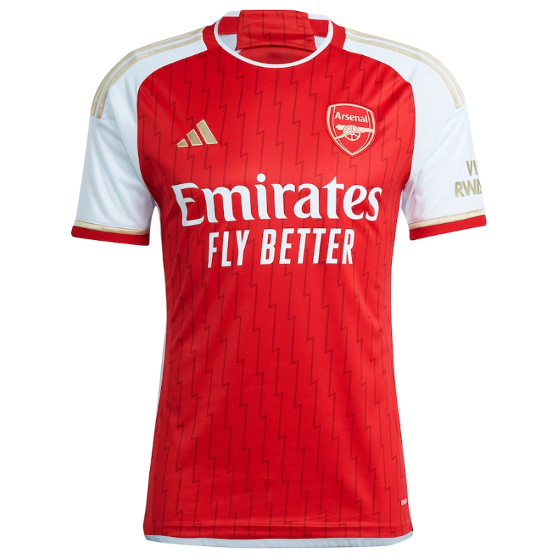 Arsenal Team 2023/24 Home Custom Jersey - Red