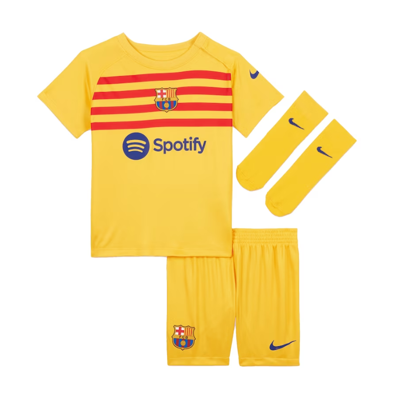 Barcelona Fourth Nike Stadium Kit 2023-24 - Kids Custom Jersey