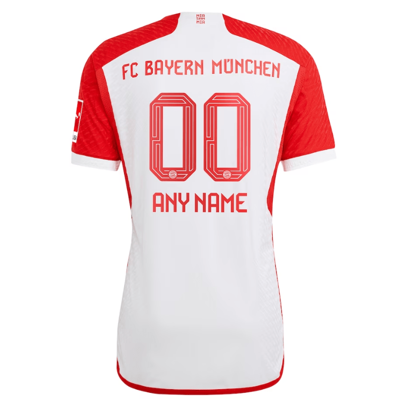 Bayern Munich Adidas Shirt 2023/24 Home Customized Jersey - White