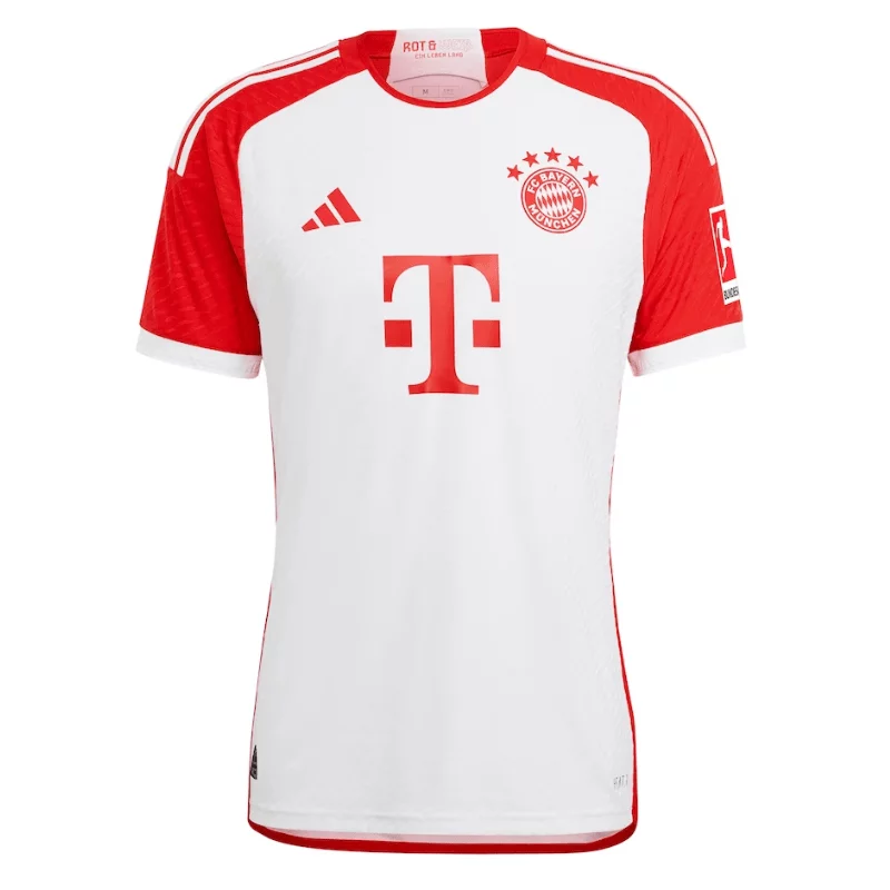Bayern Munich Adidas Shirt 2023/24 Home Customized Jersey - White