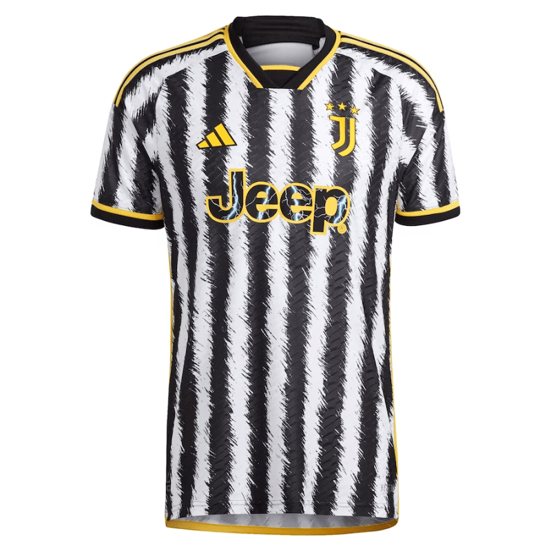Juventus Team Home Adidas Shirt Custom Jersey 2023-24 - Black