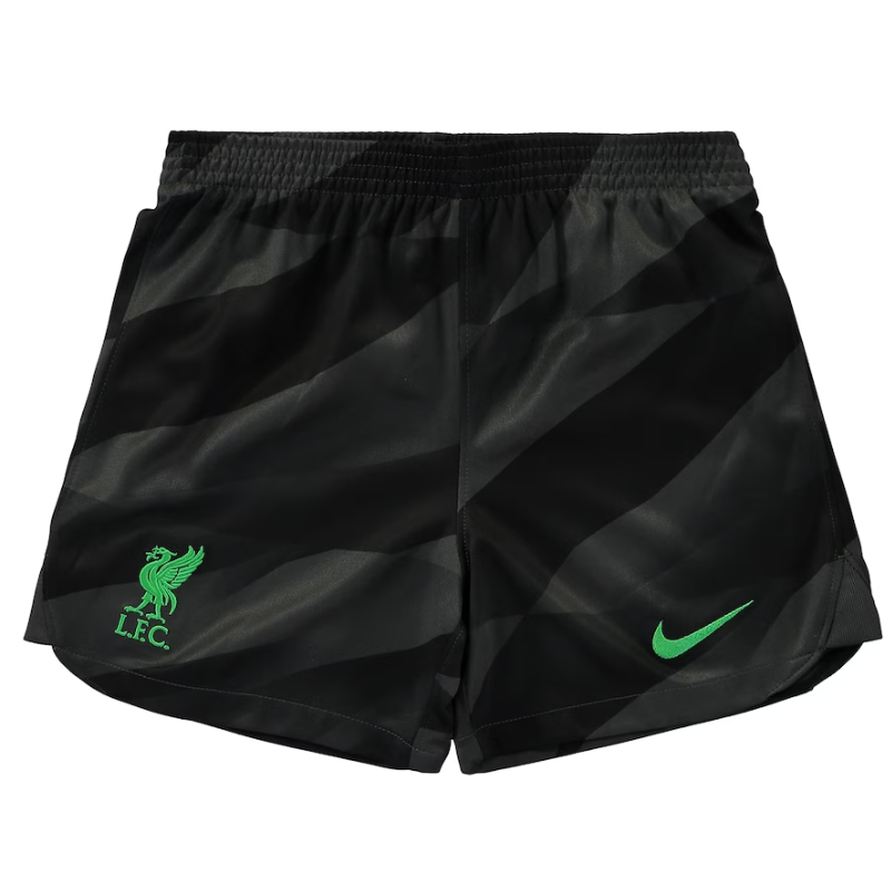 Liverpool Goalkeeper Stadium Nike Kit 2023-24 - Little Kids Jersey - Black