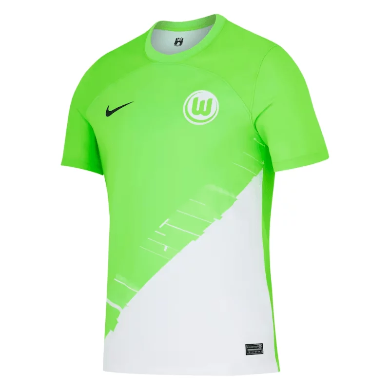 VfL Wolfsburg Home Stadium Nike Shirt 2023-24 Custom Jersey - Green