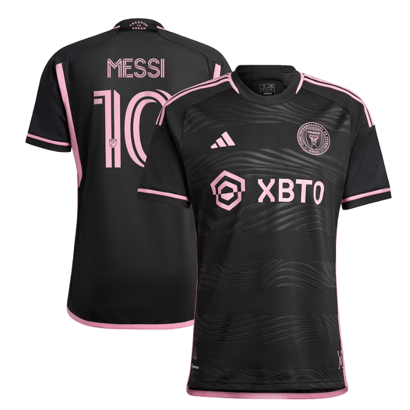 Lionel Messi 10 Inter Miami CF adidas 2023 The Heart Beat Kit Jersey - Pink