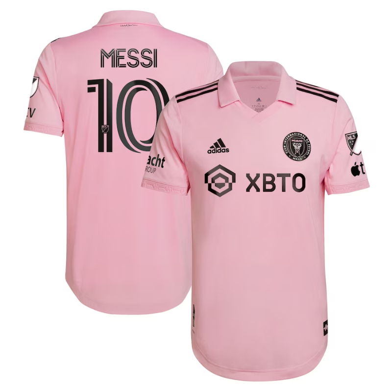 Lionel Messi Inter Miami CF adidas 2023 The Heart Beat Kit Jersey - Pink