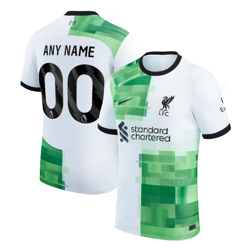 Liverpool Nike Unisex Shirt 2023/24 Away Custom Jersey - White