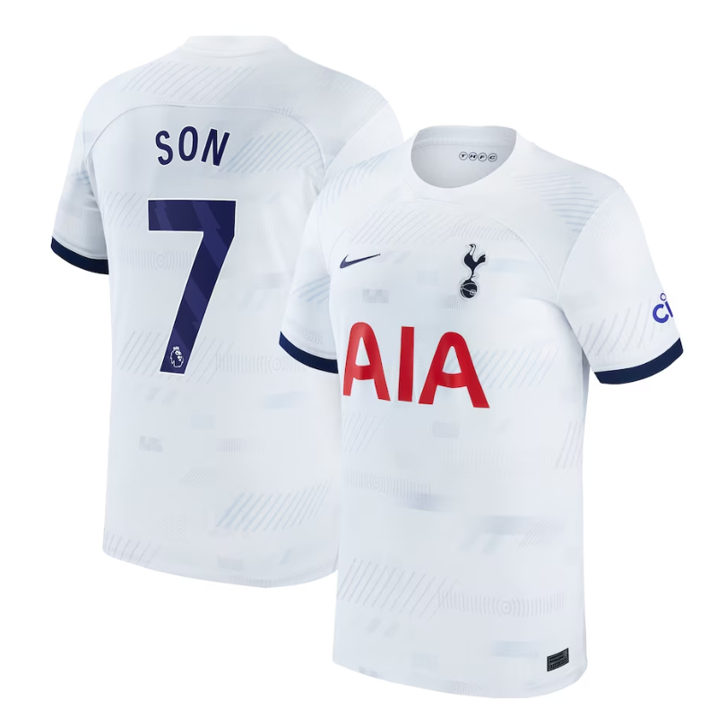 Son Heung-min Tottenham Hotspur Nike Home 2023/24 Player Jersey - White