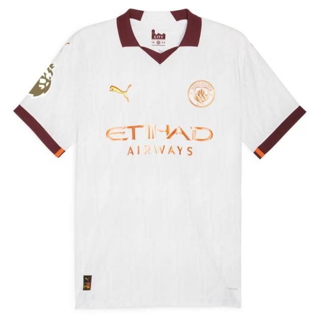 Manchester City Shity 2023/24 Away Jersey - White Jersey Teams