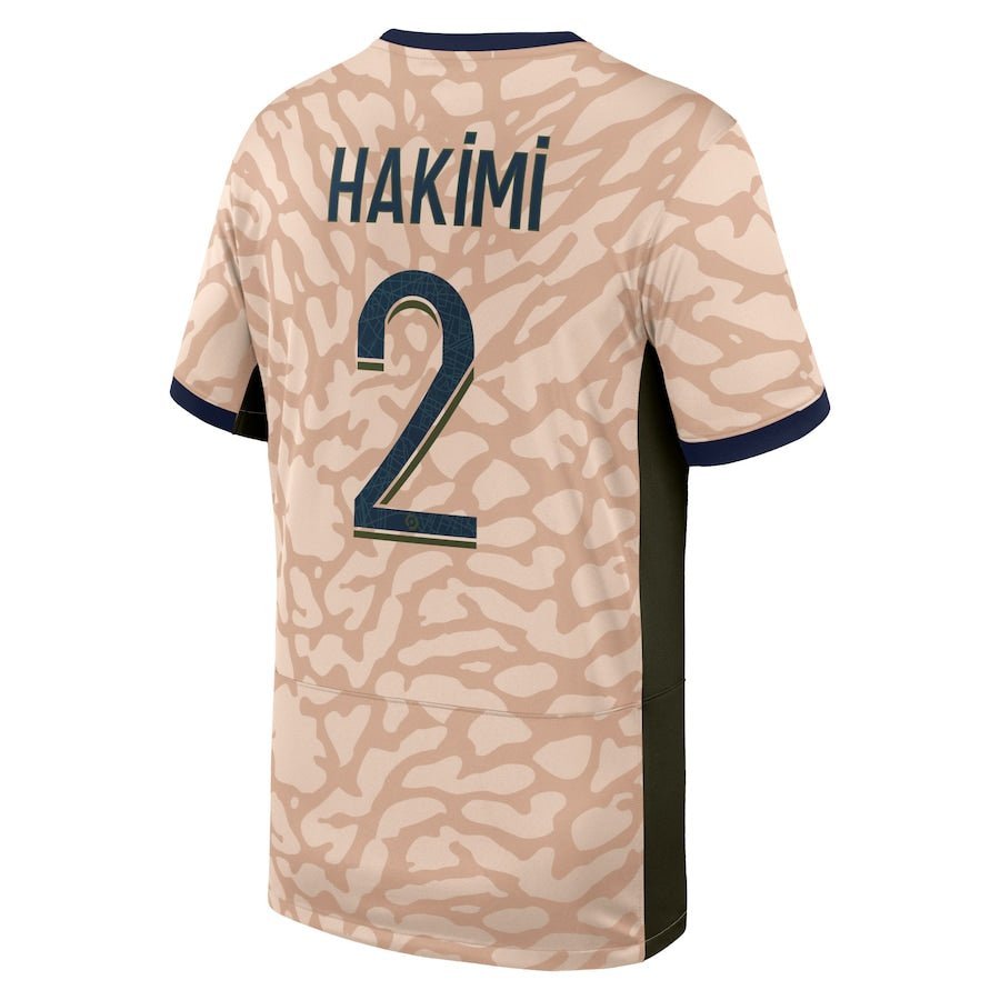 Achraf Hakimi Paris Saint-Germain Jordan Brand Youth 2023/24 Fourth ...