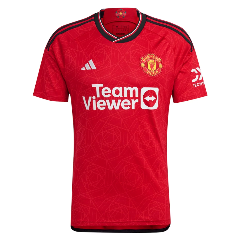 Alejandro Garnacho Manchester United Shirt 2023/24 Home Player Jersey - Red - Jersey Teams World