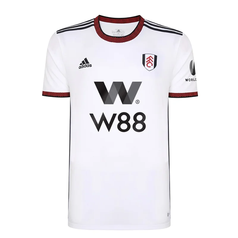 All-PLayers-Fulham-2223-Home-Shirt-Custom-Jersey-All-Genders-1 Fulham 22/23 Home Shirt Custom Unisex Jersey - White - Jersey Teams World