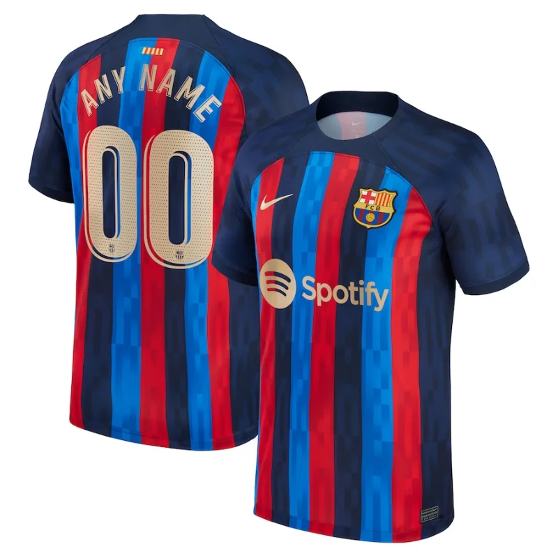 All-Players-Barcelona-202223-Home-Custom-Jersey-All-Genders Barcelona Unisex Shirt 2023 Home Custom Jersey - - Jersey Teams World