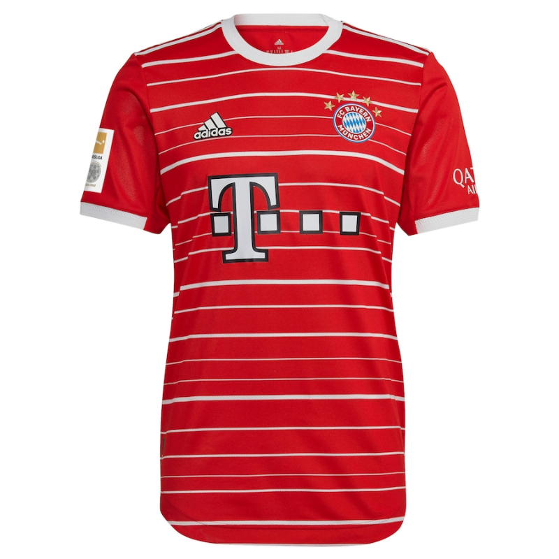 FC Bayern Munich Home Shirt 2022-23 with Mazraoui 40 printing - - Jersey Teams World