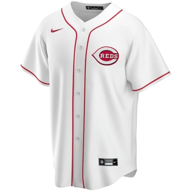 Cincinnati Reds 2023 Home Custom Jersey Unisex Pro Official White - Jersey Teams World