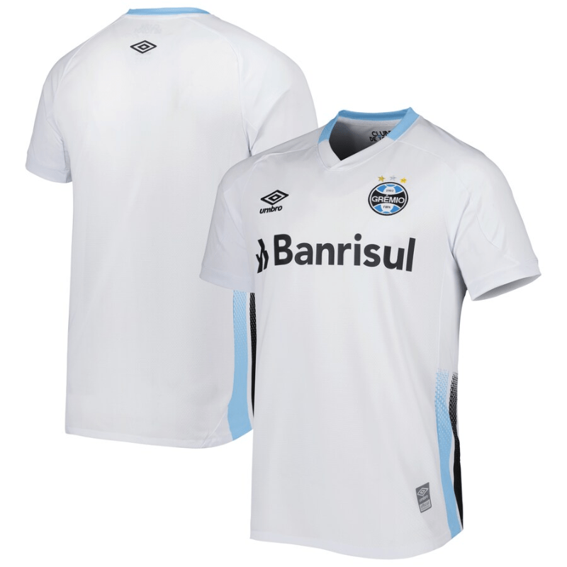 Gremio Shirt 2022/23 Away Custom Jersey - White - Jersey Teams World