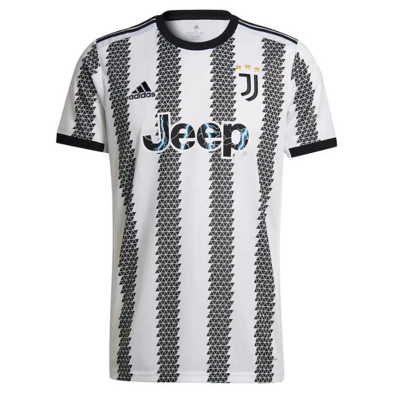 Juventus Home jerseys 2022-2023 with Player Pogba 10 printing Unisex - White - Jersey Teams World