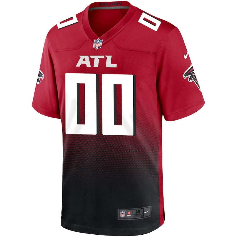 Atlanta Falcons Team Custom jersey Unisex Pro Official - Red - Jersey Teams World