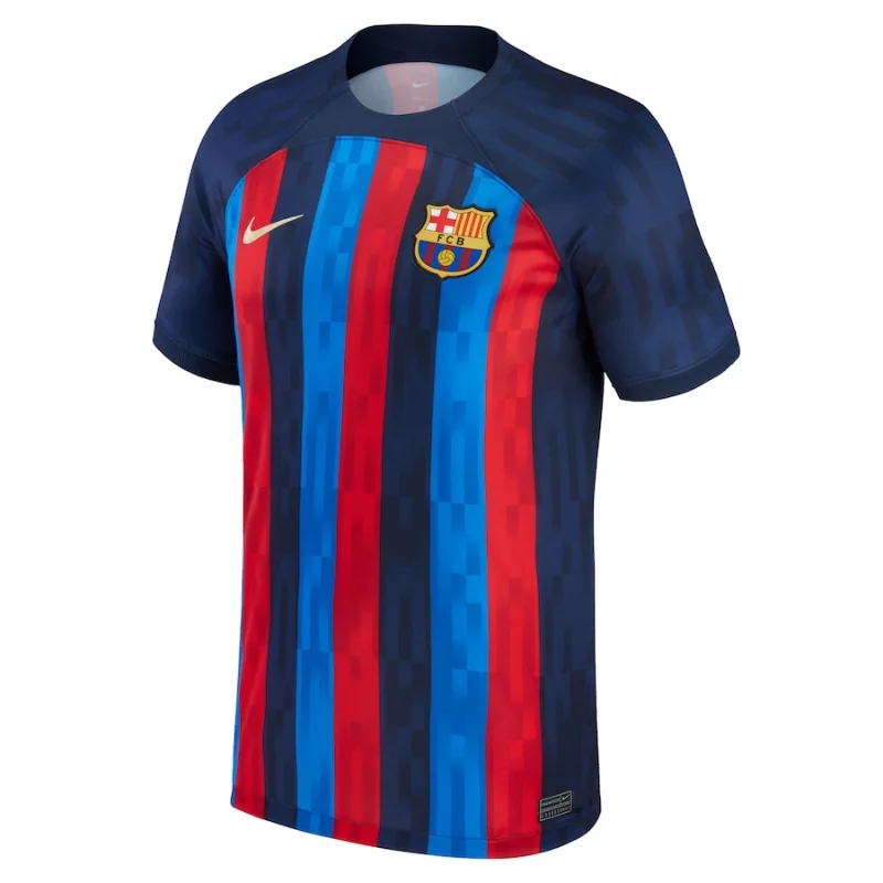 Barcelona-202223-Home-Custom-Jersey-All-Genders-2 Barcelona Unisex Shirt 2023 Home Custom Jersey - - Jersey Teams World