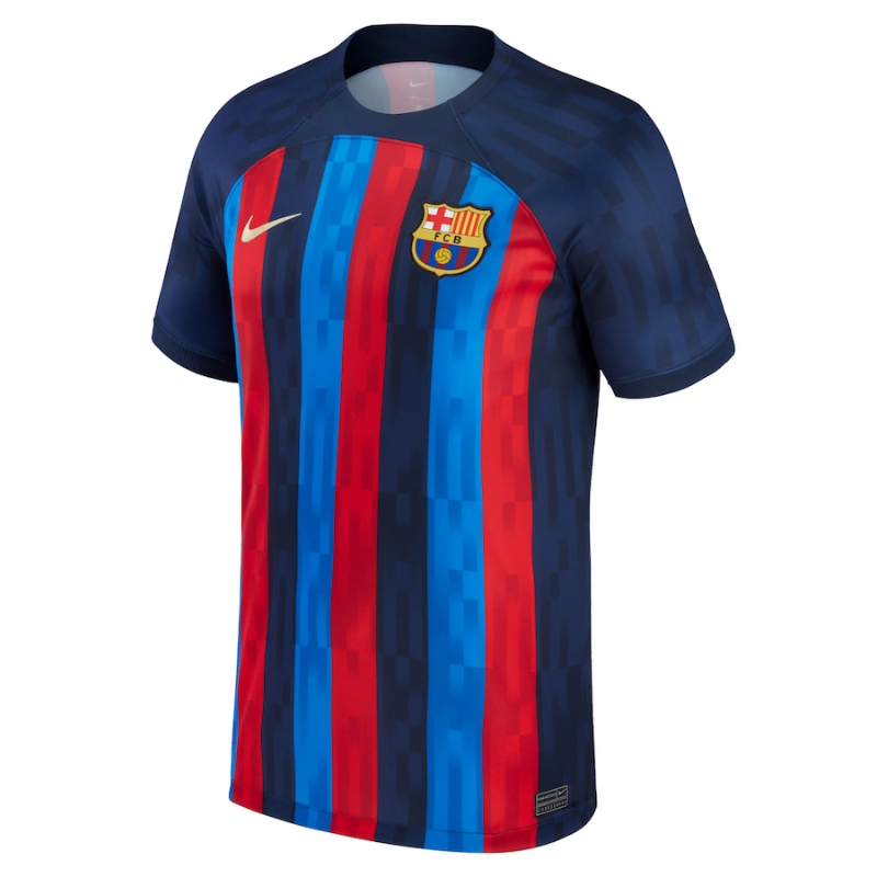 Barcelona Home Stadium   Unisex Shirt 2023 with Ansu Fati 10 printing - - Jersey Teams World