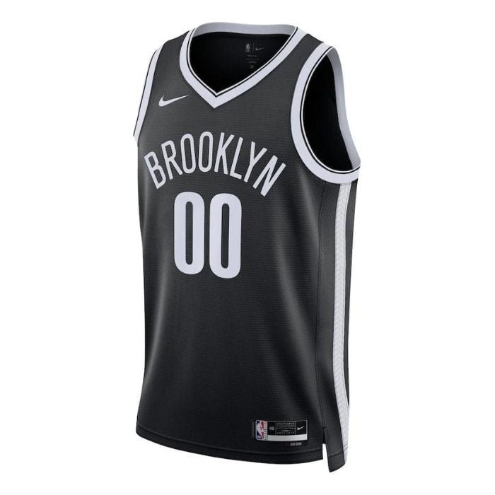 Brooklyn Nets Unisex Shirt 2023 Swingman Customized Jersey Black - Icon Edition - Jersey Teams World