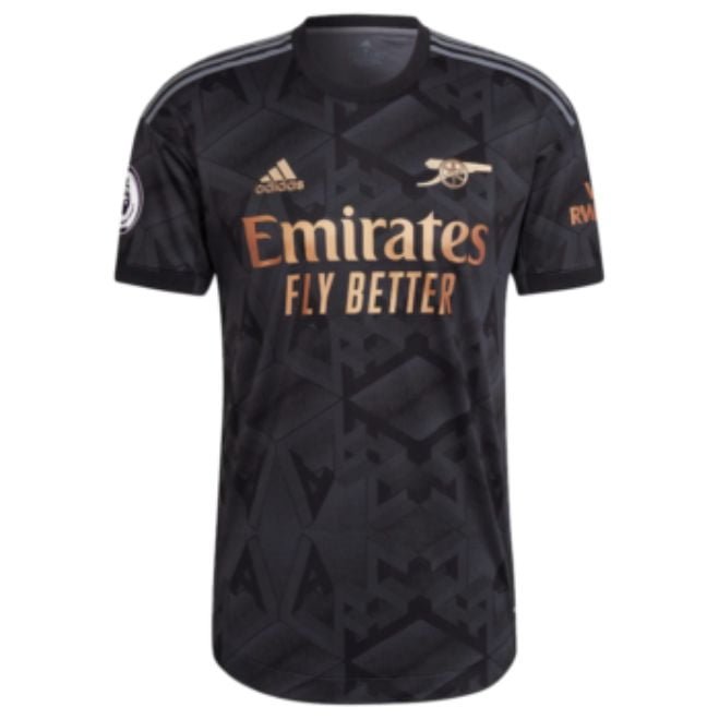 Bukayo Saka Arsenal Unisex Shirt 2022/23 Away Player Jersey – Black - Jersey Teams World
