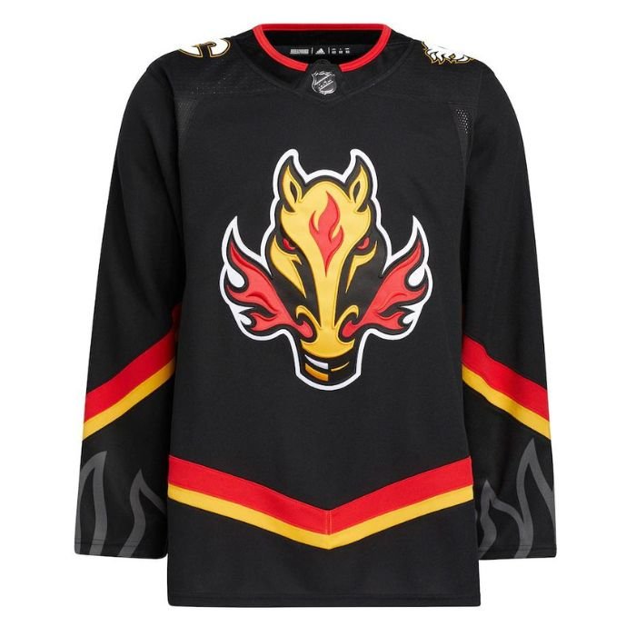 Calgary Flames 2023 Custom Jersey - Black - Jersey Teams