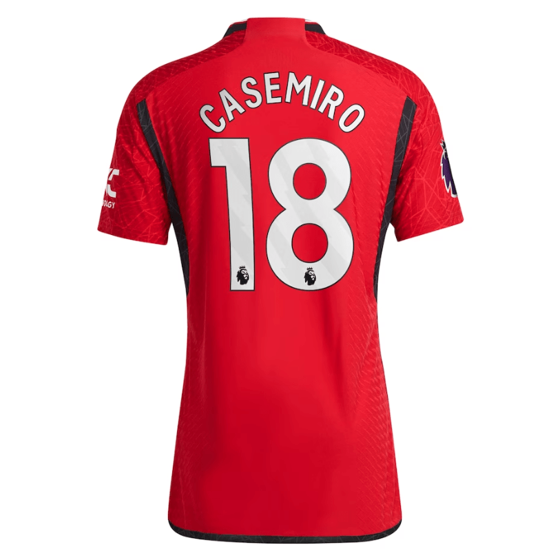Casemiro Manchester United Shirt 2023/24 Home Player Jersey - Red - Jersey Teams World