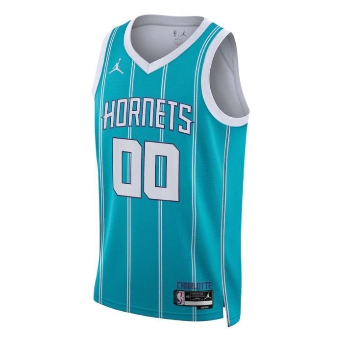 Charlotte Hornets Unisex Shirt 2023 Swingman Customized Jersey Teal - Icon Edition - Jersey Teams World