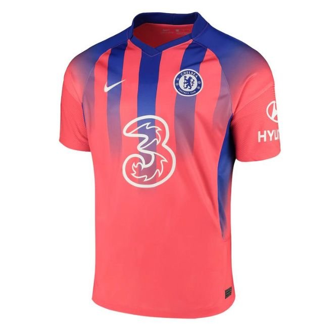 Chelsea Unisex Shirt 2020/21 Third Vapor Match Custom Jersey - Pink - Jersey Teams World