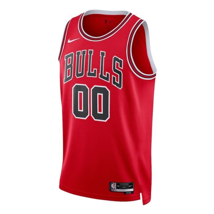 Chicago Bulls Unisex  2023 Swingman Custom Jersey Red - Icon Edition - Jersey Teams World