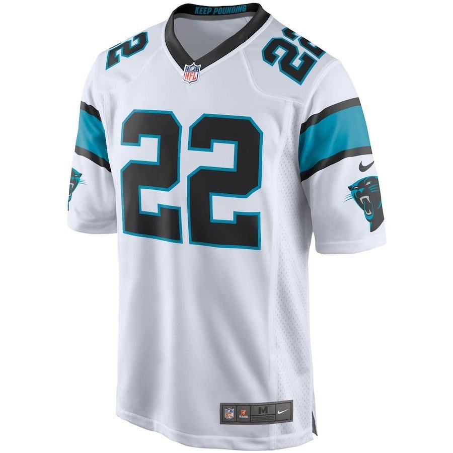 Christian McCaffrey Carolina Panthers Team 2022 Game jersey Unisex - White - Jersey Teams World