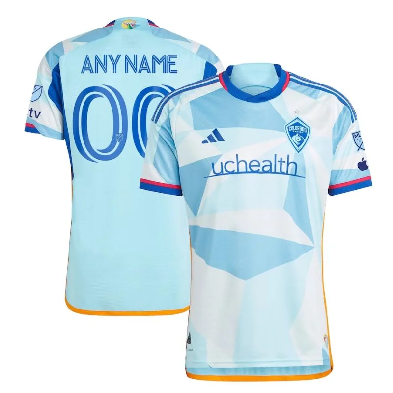 Colorado Rapids  Unisex Shirt 2023 New Day Kit Custom Jersey - Light Blue - Jersey Teams World