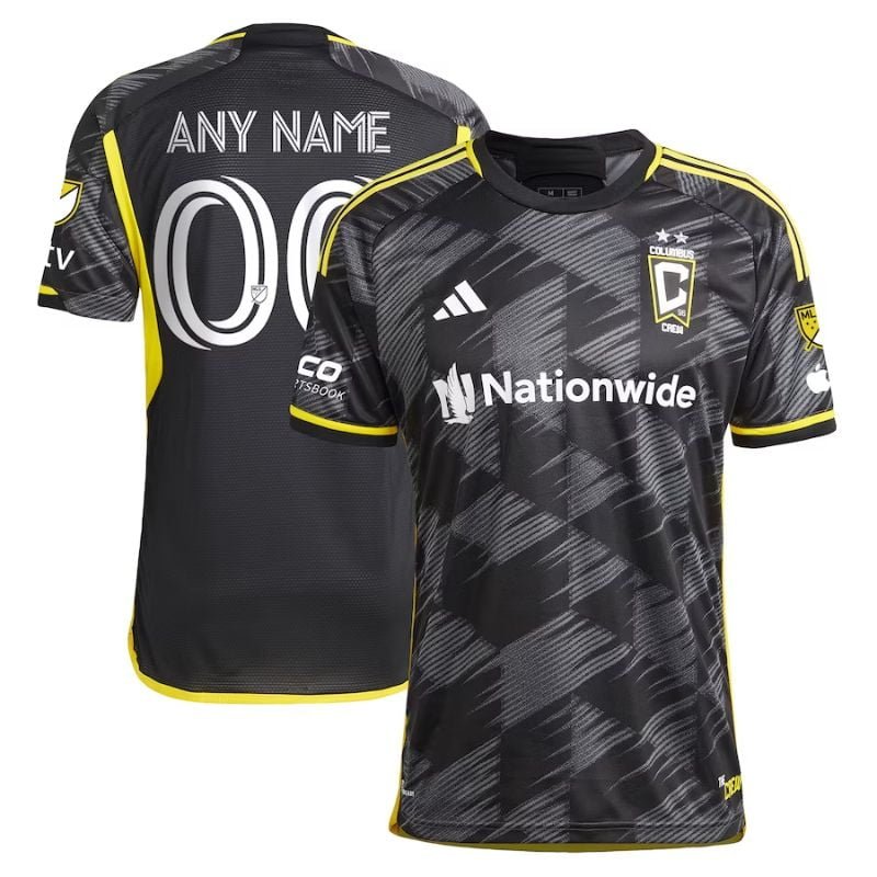 Columbus Crew  Unisex Shirt 2023 VeloCITY Kit Custom Jersey - Black - Jersey Teams World