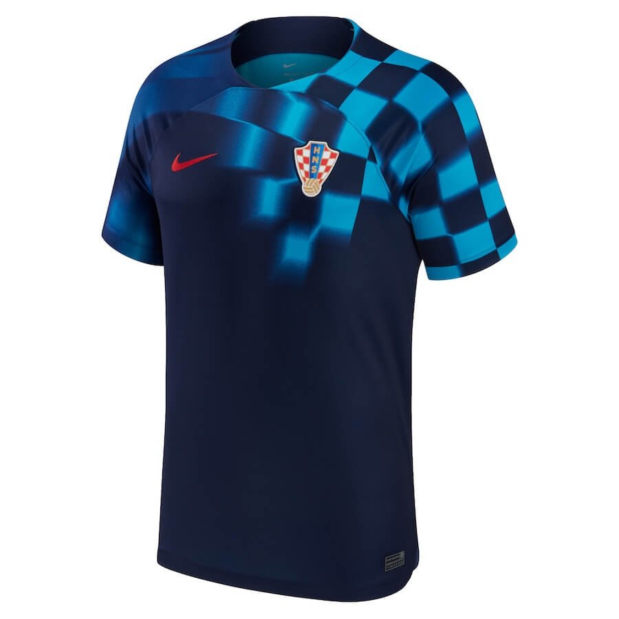 Croatia National Team Away Shirt 2022  customized Jersey Unisex - Navt - Jersey Teams World