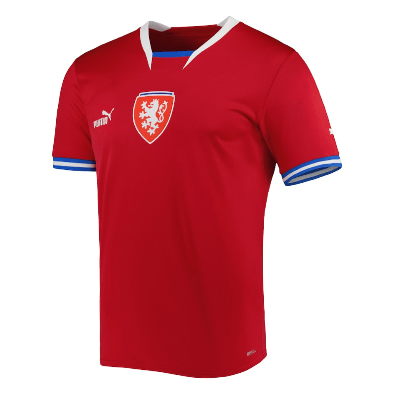 Czech Republic National Team 2022/23 Home Custom Jersey - Red - Jersey Teams World