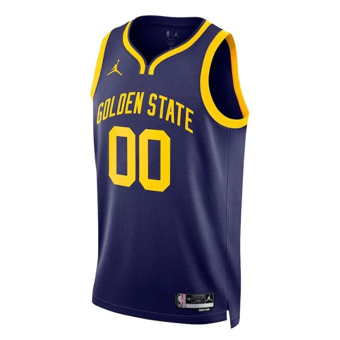 Golden State Warriors Unisex 2023 Swingman Custom Pro Jersey - Statement Edition - Blue - Jersey Teams World