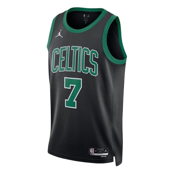 Jaylen Brown Boston Celtics Unisex 2023 Statement Edition Swingman Jersey - Black - Jersey Teams World