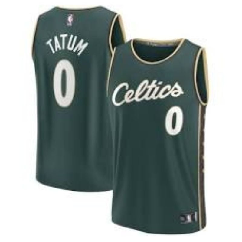 Jayson Tatum Boston Celtics Team 2023 Fastbreak Jersey - City Edition - Kelly Green - Jersey Teams World