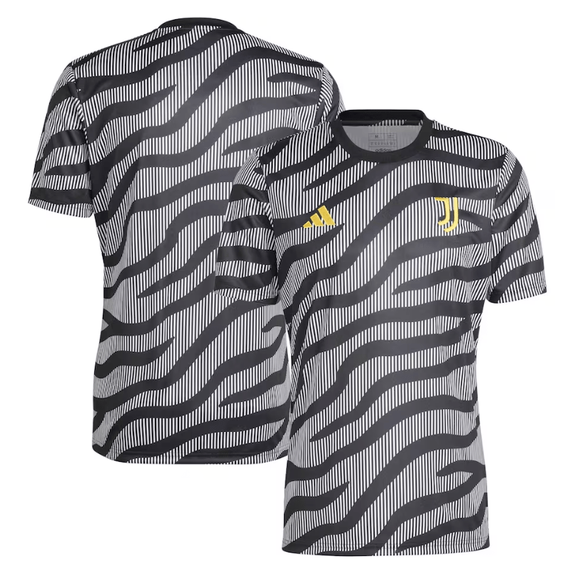 Juventus Team Shirt 2023/24 Pre-Match Top - Black - Jersey Teams World