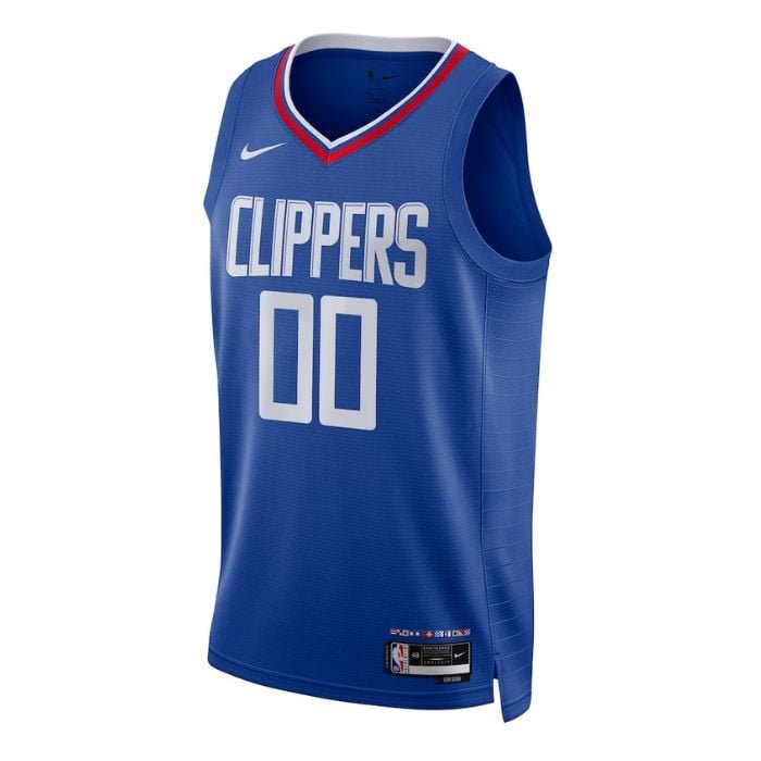 LA Clippers Unisex 2023 Swingman Custom Pro Official Jersey Royal - Icon Edition - Jersey Teams World