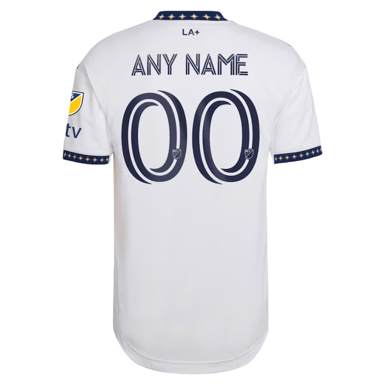 LA Galaxy  Unisex Shirt 2023 Custom Jersey - White - Jersey Teams World