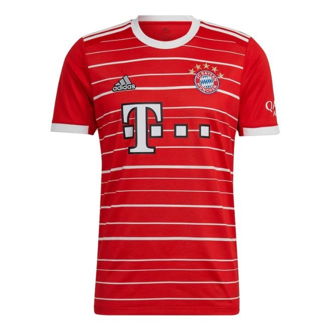 Leroy Sané Bayern Munich Unisex Shirt 2022/23 Home Player Jersey - Red - Jersey Teams World