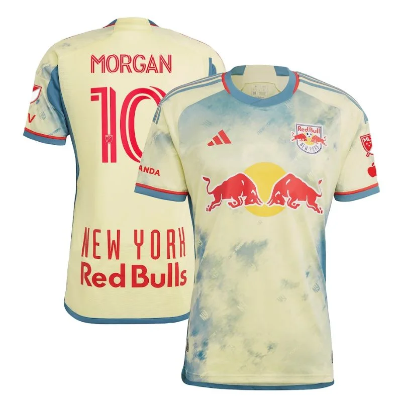 Lewis Morgan New York Red Bulls  Unisex Shirt 2023/24 - Yellow - Jersey Teams World