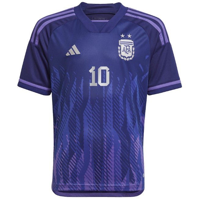 Lionel Messi Argentina National Team Shirt Unisex 2022/23 Away Player Jersey - Jersey Teams World