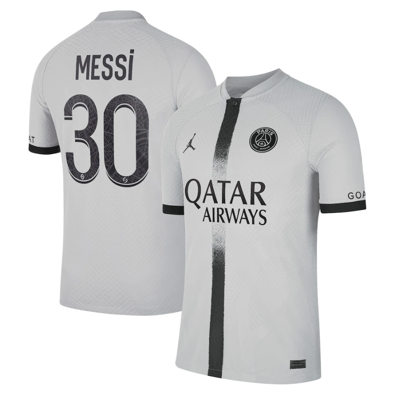 Lionel Messi Paris Saint-Germain 2022/23 Away Vapor Match Authentic Player Jersey - Black - Jersey Teams World