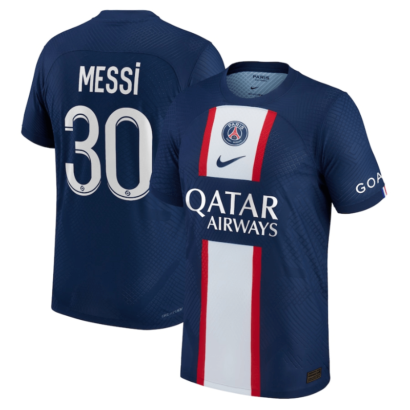 Lionel Messi Paris Saint-Germain 2022/23 Home Authentic Player Jersey - Blue - Jersey Teams World